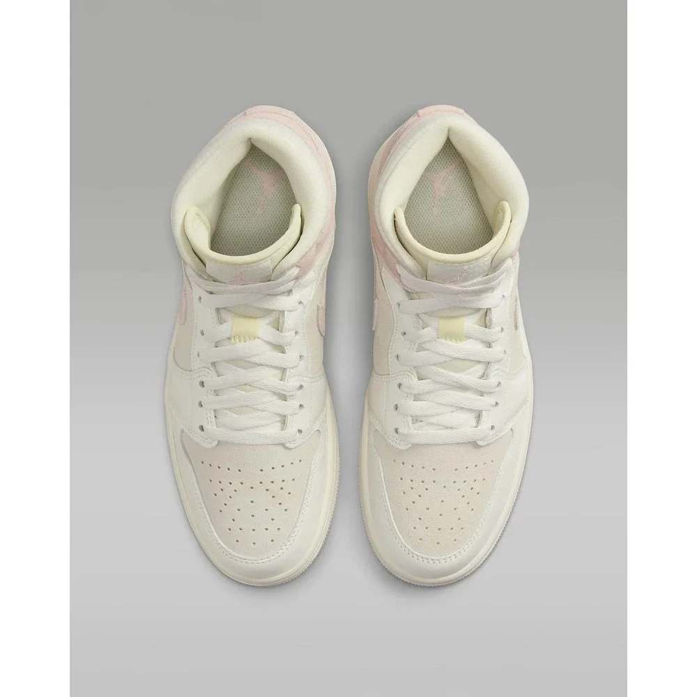 12W / 10.5M - [NEW] Women's Air Jordan 1 Mid Shoes 'Cocunut Milk' FQ1926-161